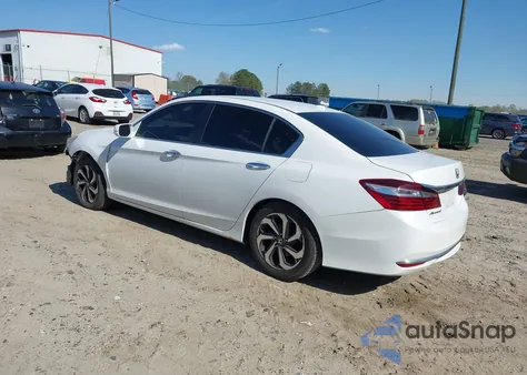 2016 Honda Accord Ex-L z USA, uszkodzony, nr VIN 1HGCR2F89GA124673